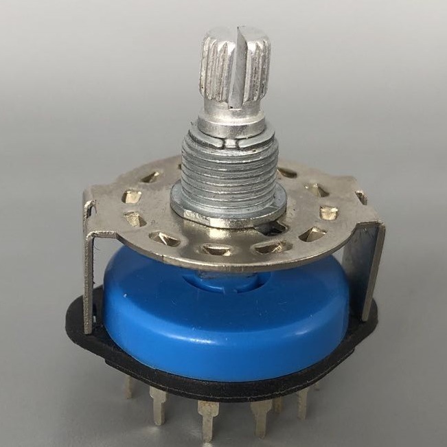 旋转波段1刀12档2刀6掷4刀三档旋钮开关选择转换档位