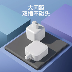 International Electrotechnical 86-type home wall-mounted switch and socket panel, matte gray, one switch and five sockets with USB, wholesale