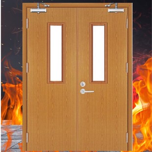 Factory direct supply fire door wooden fire door steel wood fire door steel fire door class a class B