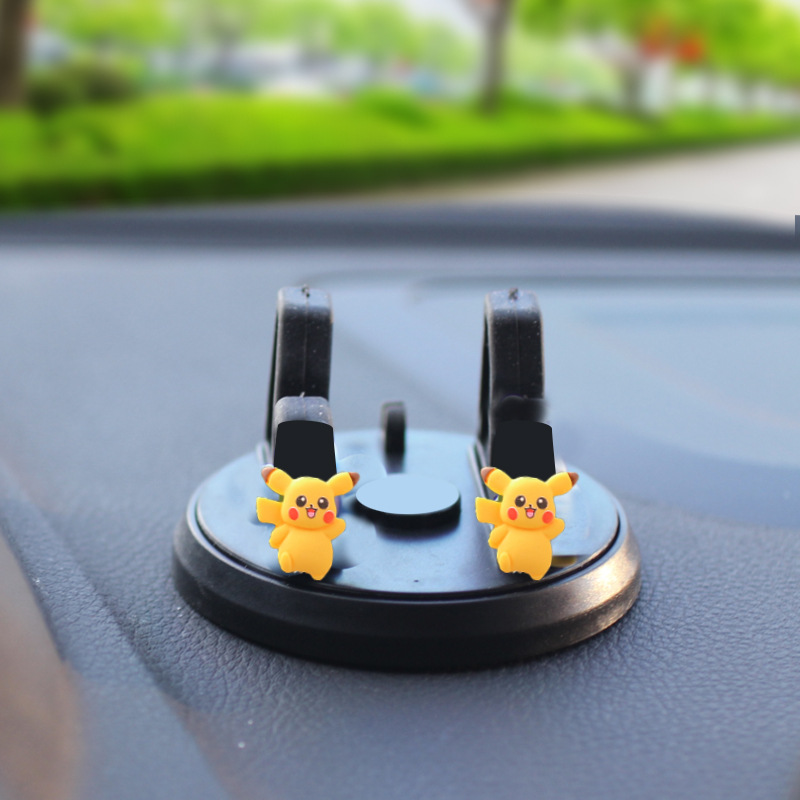 Dibujos animados Pikachu gancho para coche gancho para coche gancho para asiento multifuncional asiento lindo de dibujos animados para niñas