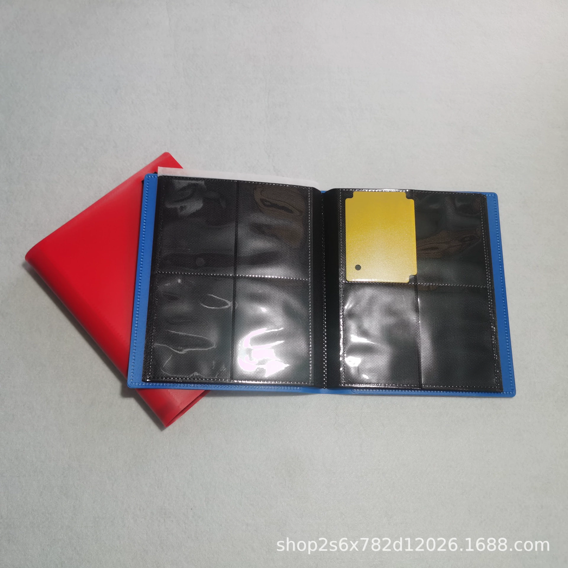 4-сетка 8-сумка 2-х сегментная игровая карточная книга Держатель для карт 20-страница 160-Положение для карт Коллекция Книга для хранения книг