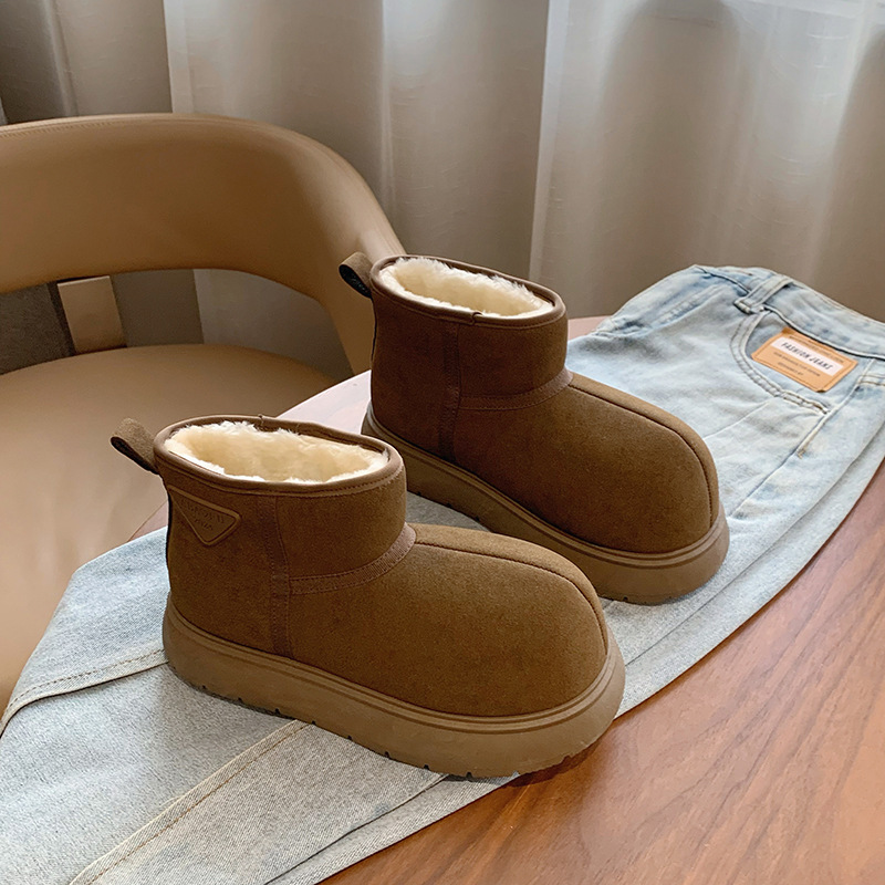 Botas de Nieve Acolchadas para Mujer de PU y Caucho Térmicas para Uso Diario image 7