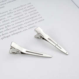 单叉夹 小号盘发夹 鸭嘴夹 分区定位夹 烫发头发夹子 美发定位夹