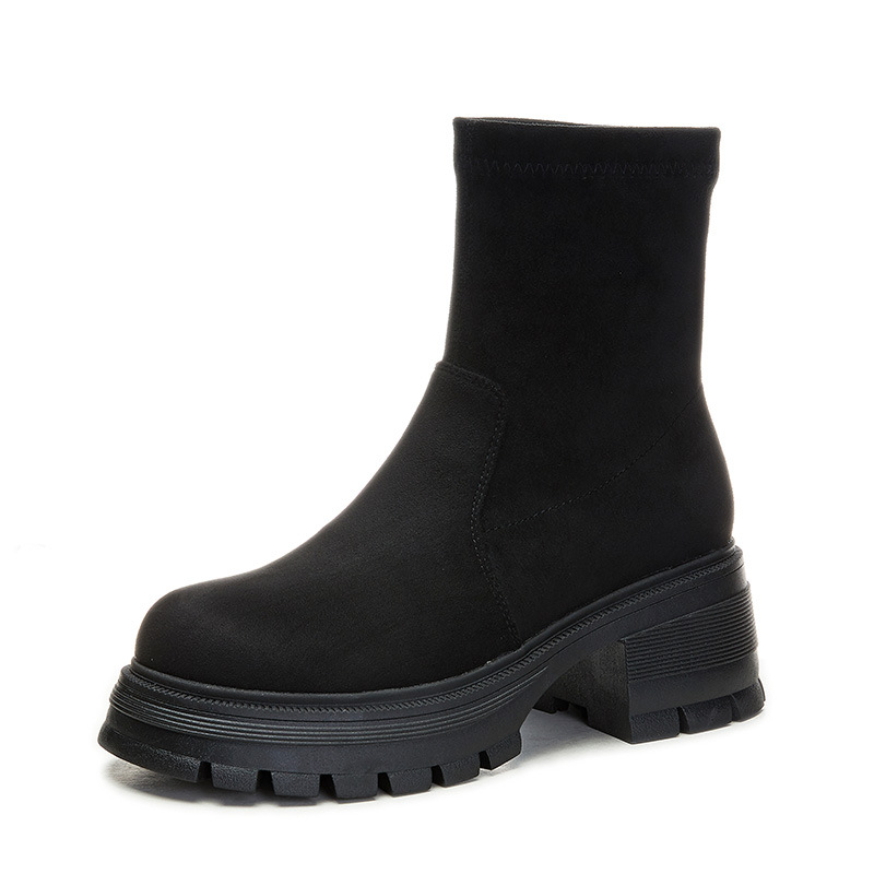 D6013 1220K BOOT CỔ THẤP NỮ WENTDHO MÙA XUÂN THU ĐÔNG PHỤC CỔ CỔ ĐIỂN GIÀY DÉP NỮ G04 SẢN PHẨM MỚI