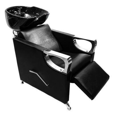 Exportación a salones de belleza europeos y americanos Silla de descarga rápida para sentarse Champú para sentarse Silla de champú Silla de estilo europeo conveniente