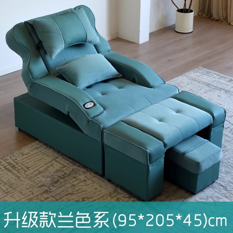 Modelo actualizado_puede sentarse y mentir_tecnología tela de terciopelo de afilado _ hoja azul silenciosa