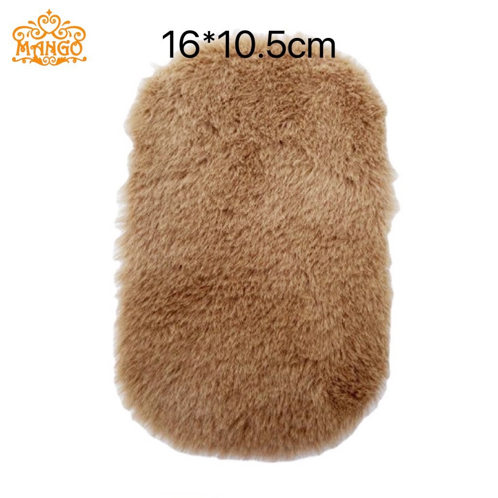 1:12 Dollhouse mini piso modelo decoración 6 puntos bjd alfombra redonda rectangular