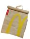McDonald's schoolbag paper bag women's shoulder bag large capacity bag College student class leisure same style factory