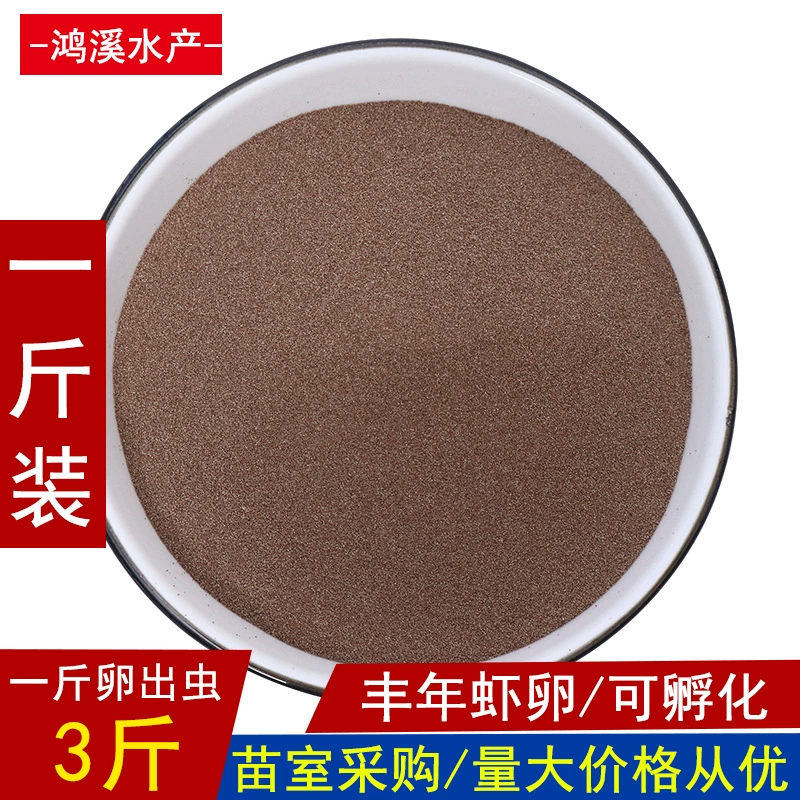 500 г яиц креветок, которые могут вылупить яйца галогена, декоративные рыбы