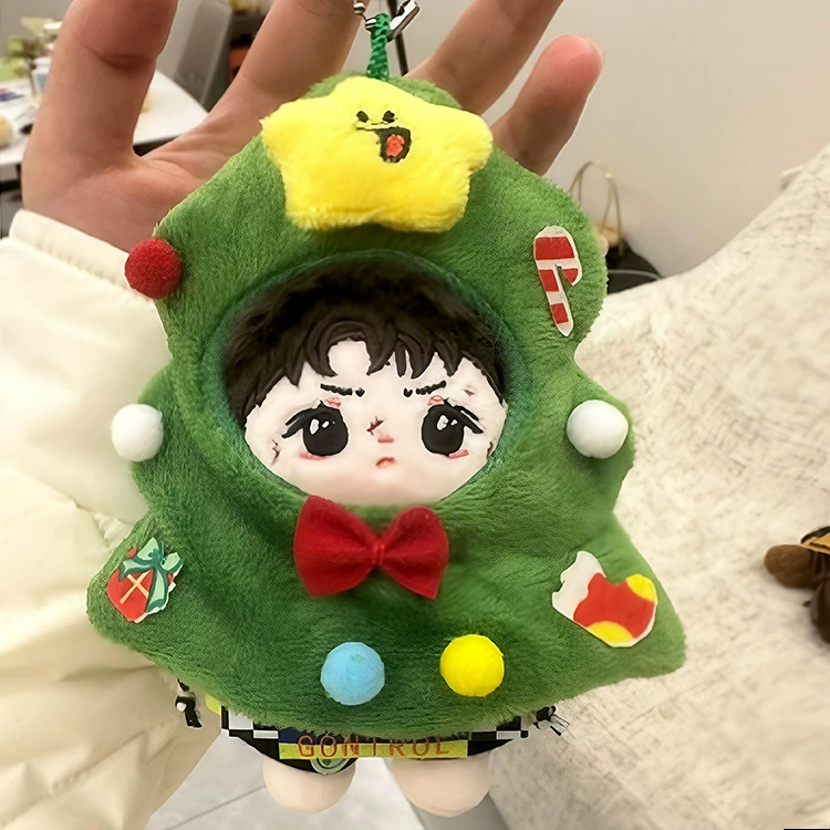 Рождественская елка кукольная одежда высокого цвета кукла подвеска рождественская одежда красная