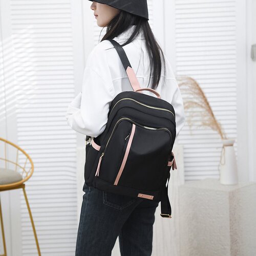 Foreign trade backpack 2024 spring new women's waterproof travel backpack Korean version ins Oxford cloth fashionable travel bag