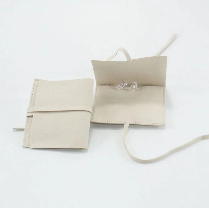 Velvet Microfiber Drawstring Bag with Flap and Strip, Jewelry Pouch, Card Holder, Storage Bag, Drawstring Bag, Gift Tote