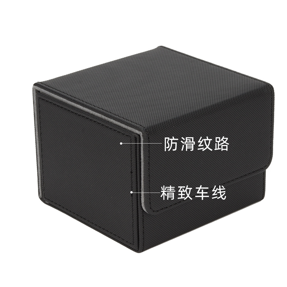 Tuoxiang single sleeve card holder 140+ double sleeve card holder 100PU card box storage box MTG/TCG Amazon best selling card box