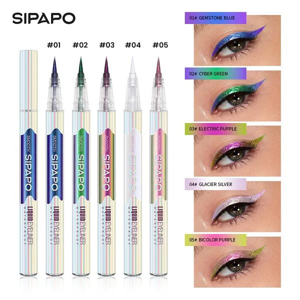 Clearance Sale at Low Prices, Exclusively for Cross-Border Sales, Popular Sipapo Chameleon Eyeliner, Waterproof, Smudge-Proof, Silky Smooth, Long-Lasting