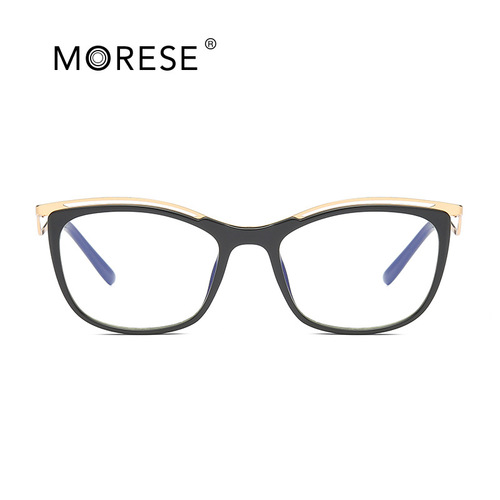 New Style Blue Light Blocking Nordic Style Flat Sunglasses Cross-border E-commerce Literary Frame Glasses for Women 2071