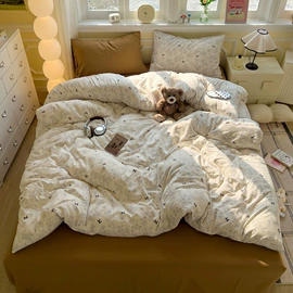 四件套;纤维被;婴童床品套件