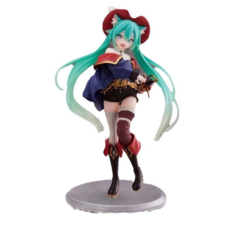 Фигурка Hatsune Miku Fairy Tale Wonderland Chu Yin — в стиле Кот в сапогах, 2D аниме коллекционная