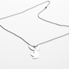 Brand necklace hip-hop style stainless steel, retro rabbit, pendant, wholesale