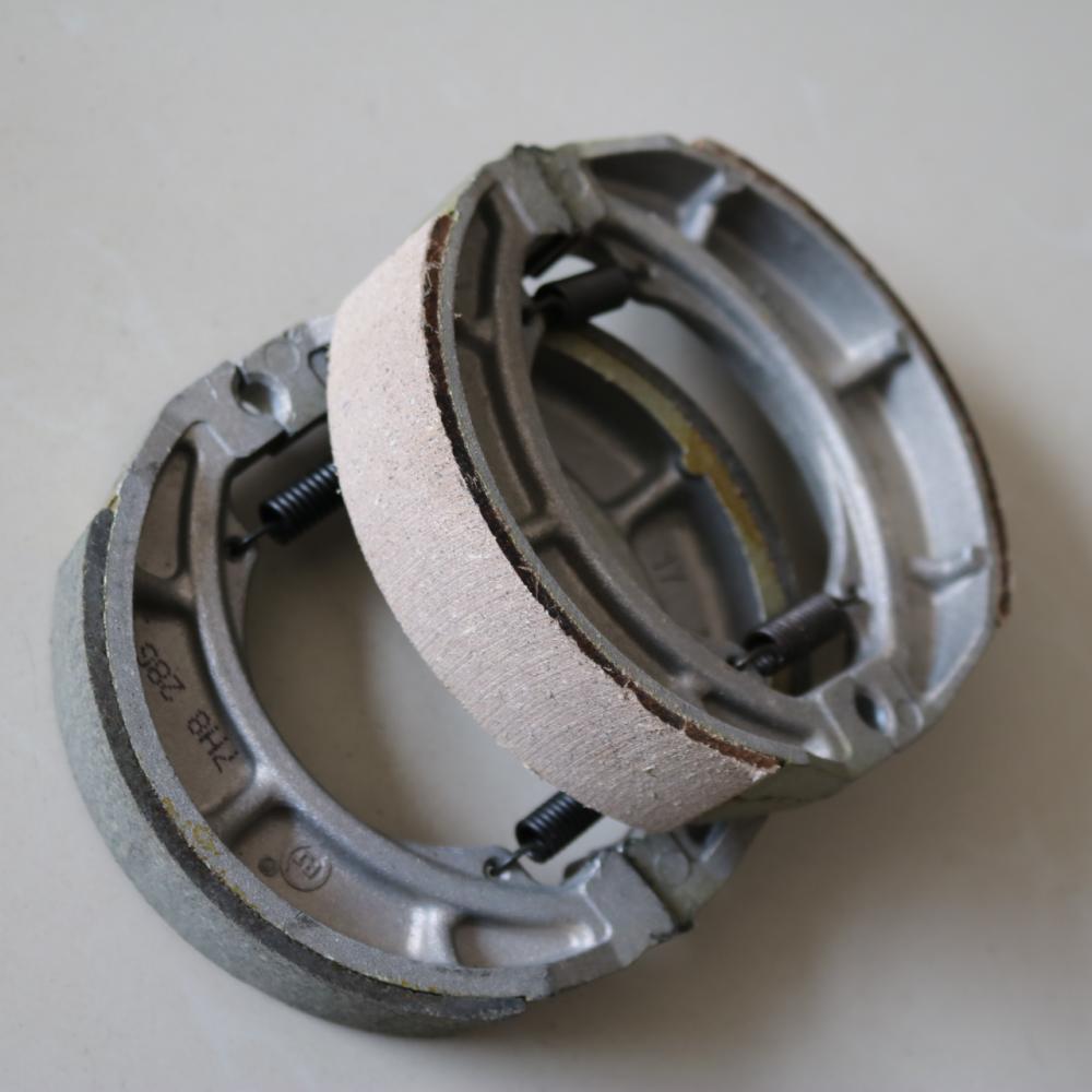 轻骑悍骏GR150刹车片 前轮鼓刹车片 后轮刹车蹄块 摩托车配件