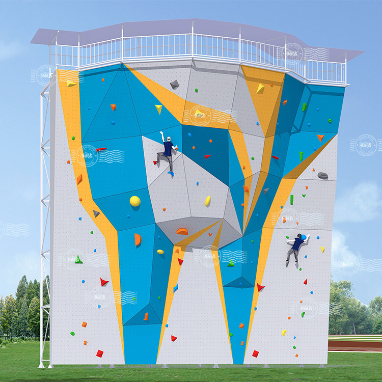 竞技攀岩墙 户外攀岩 比赛用攀岩墙建设厂家（图片价格）
