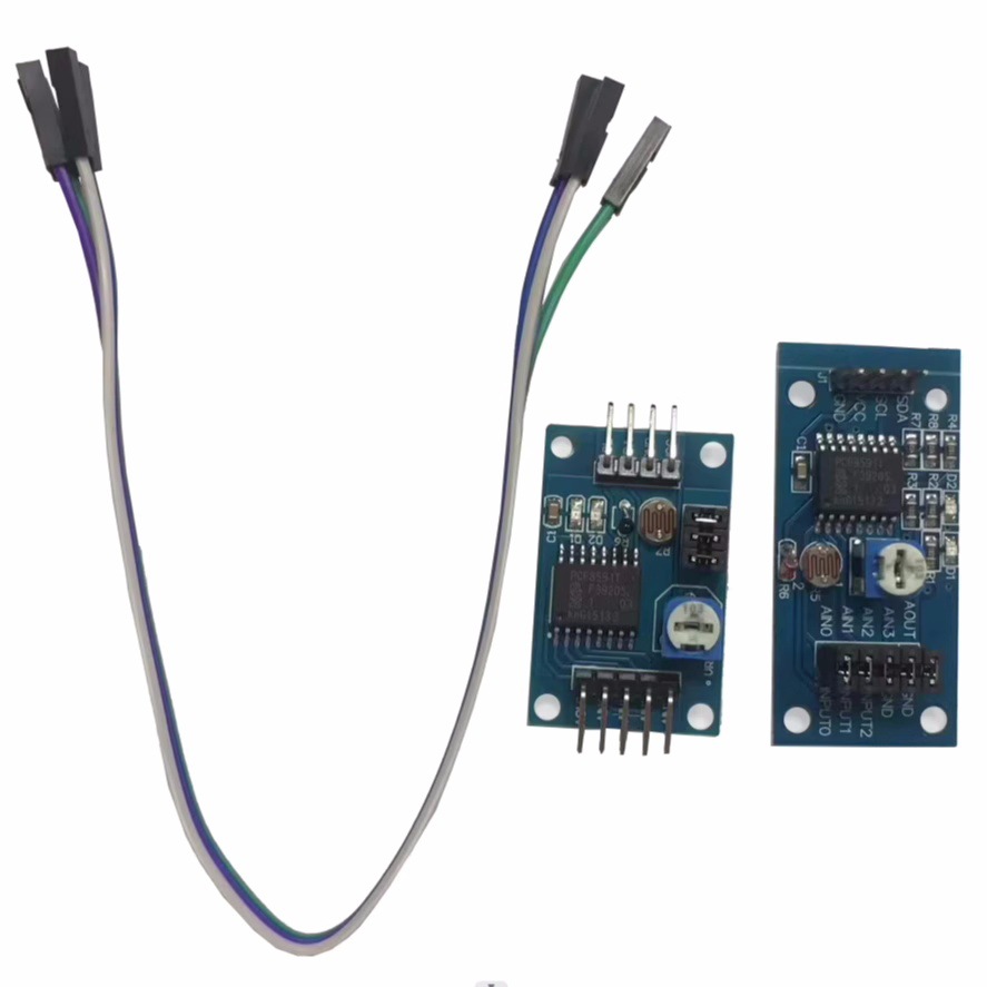 PCF8591模块 AD/DA转换 模数/数模转换模块 温度照度采集