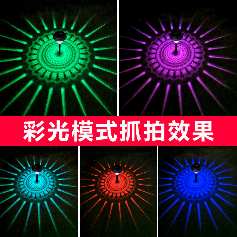 Luz solar y sombra lámpara plana al aire libre impermeable patio jardín Villa balcón decoración atmósfera Diseño plug-in lámpara