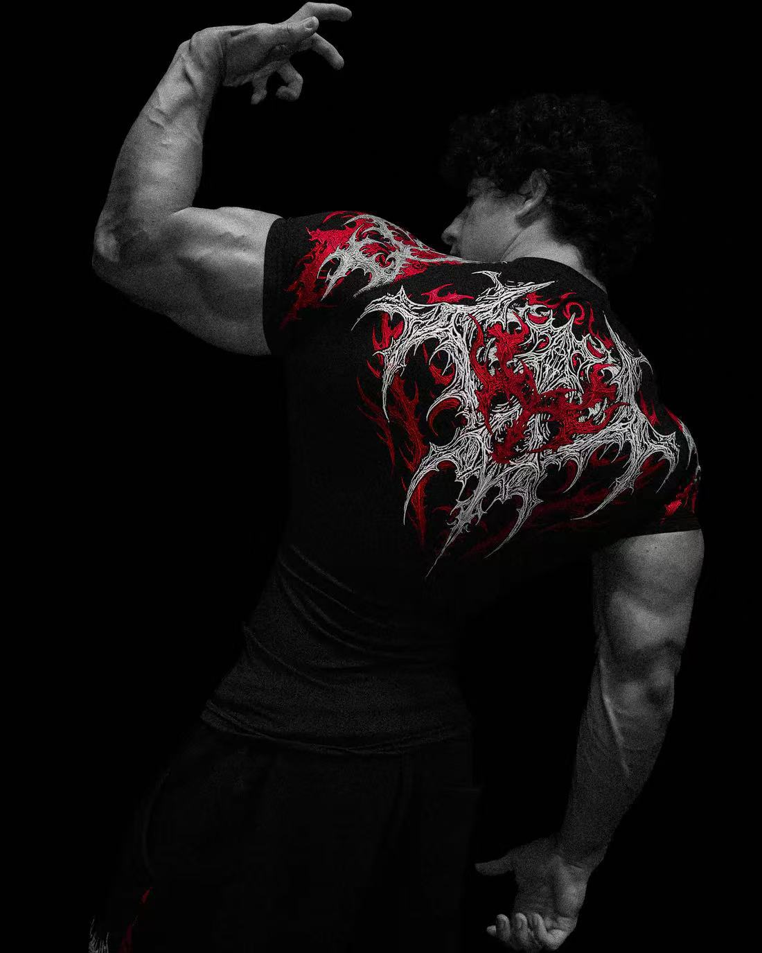 Breathedivinity Venom Purgatory Quick-Dry Short-Sleeve Fitness Sports Shapewear Compression Shirt For Men And Women 008_viptrois.com