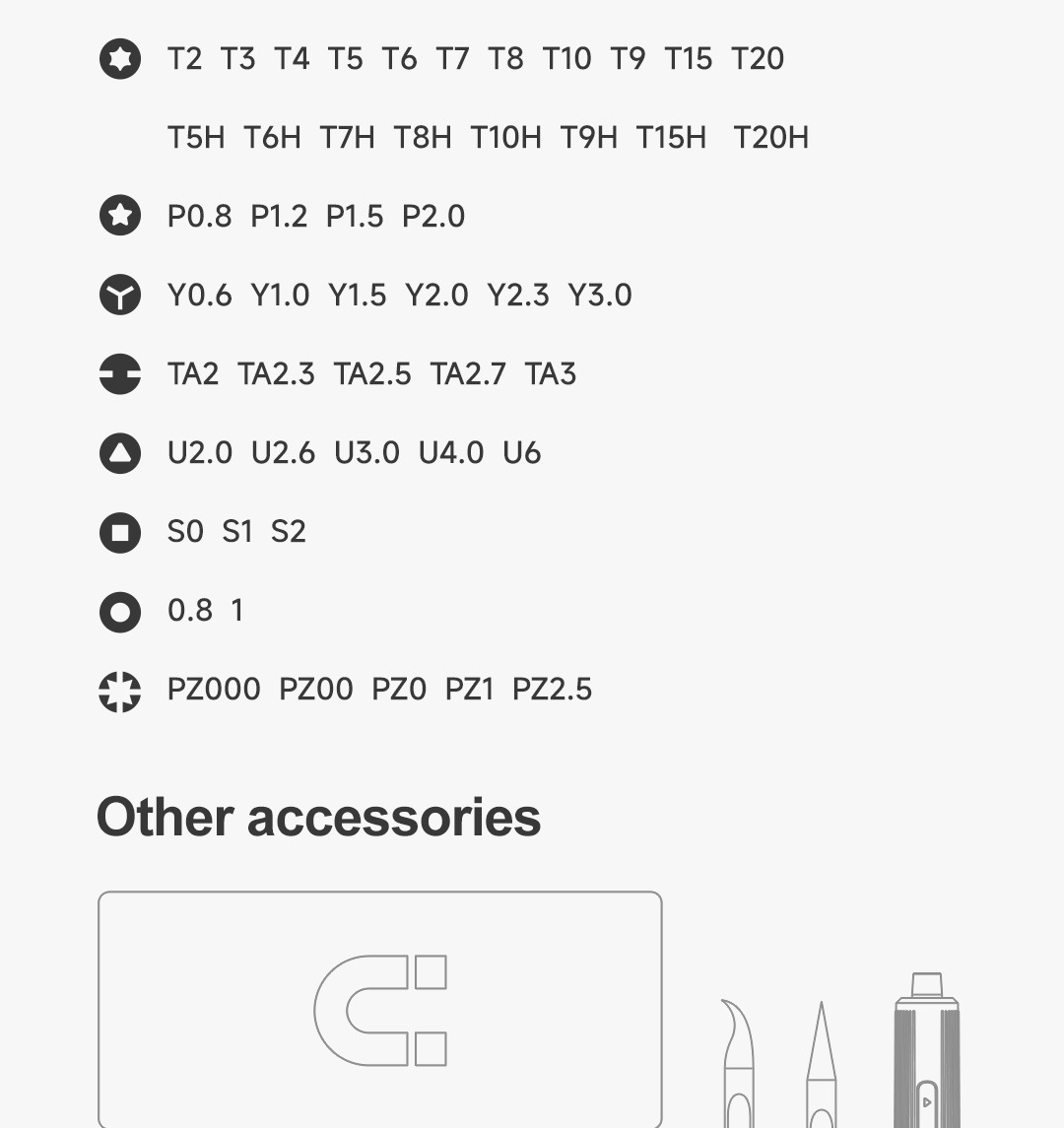 Electric screwdriver set, cross-border special supply for DIY tool boxes, DUKA brand factory direct sales.