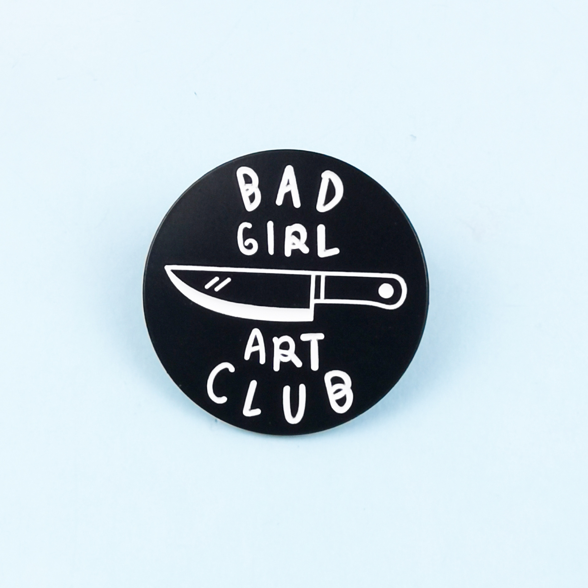 Personalidad humor broche inglés dibujos animados lindo patrón aleación insignia redonda accesorios de pin fijo spot transfronterizo