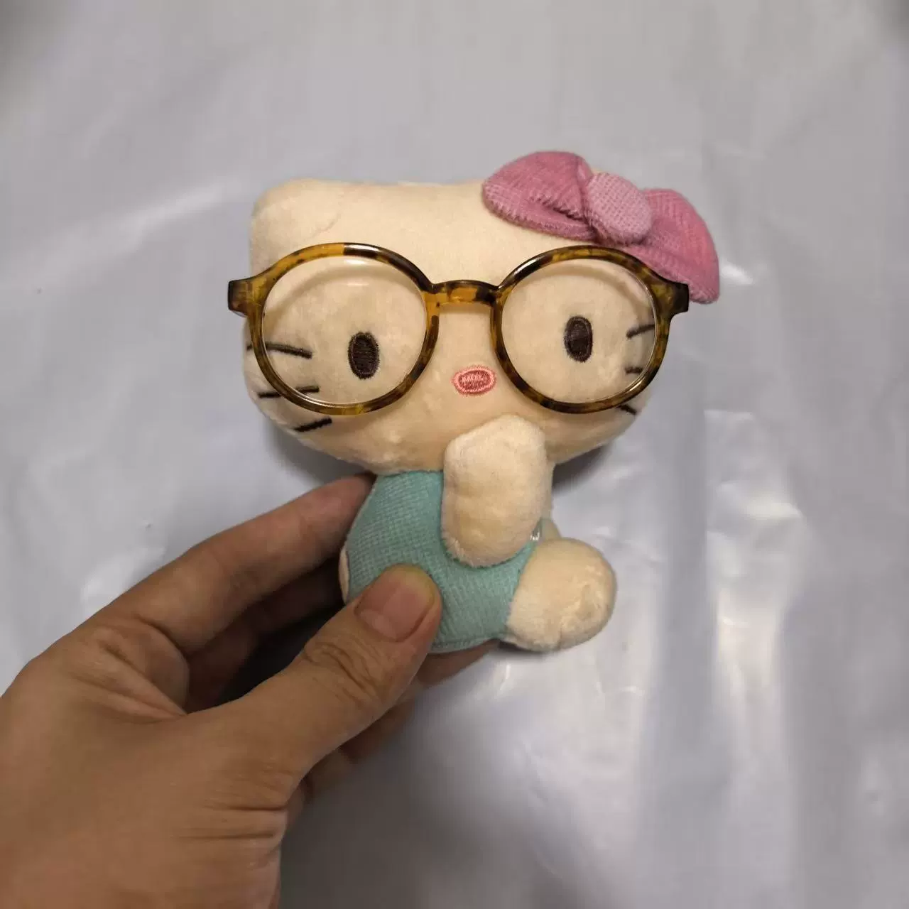 Плюшевый брелок (Sanrio) Hello Kitty, плюшевая кукла-талисман, размеры 10–16 см