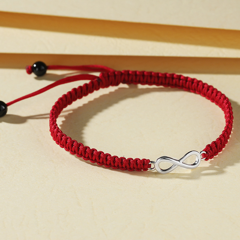 Joyería de moda japonesa y coreana transfronteriza pulsera hombres y mujeres accesorios populares pareja joyería personalizada año de nacimiento pulsera