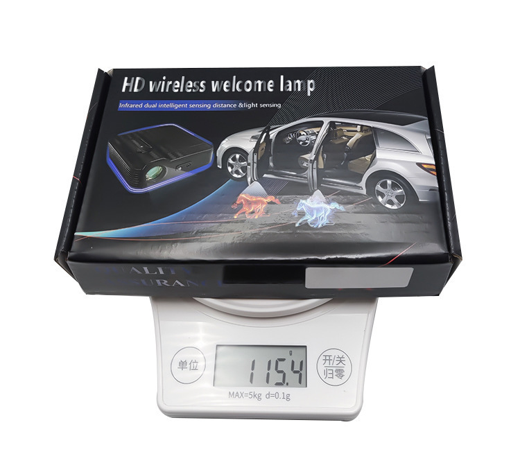 Princess, Please Get in the Car, Angel Wings, Door Welcome Light, Car Atmosphere Light, Decorative Light, Wiring-Free Projection Light