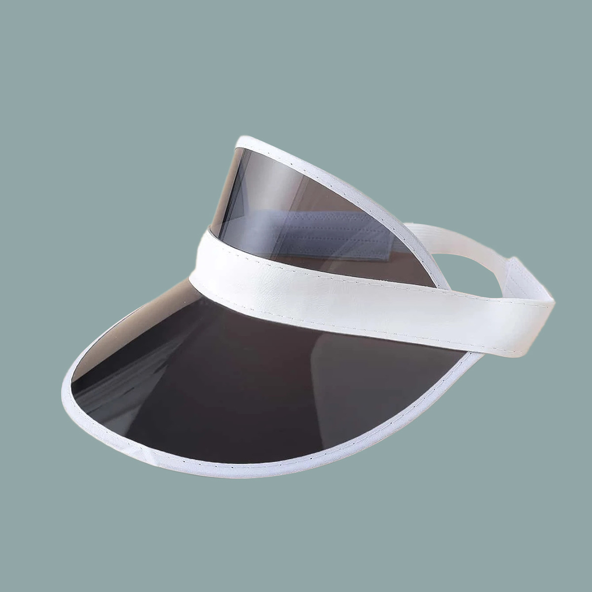 Casquette Creuse En Pvc Transparent De Couleur De La Mode Coréenne display picture 3