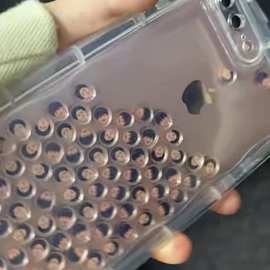 图片diy亚克力贴片气囊手机壳摇摇乐动漫明星卡通照片周边
