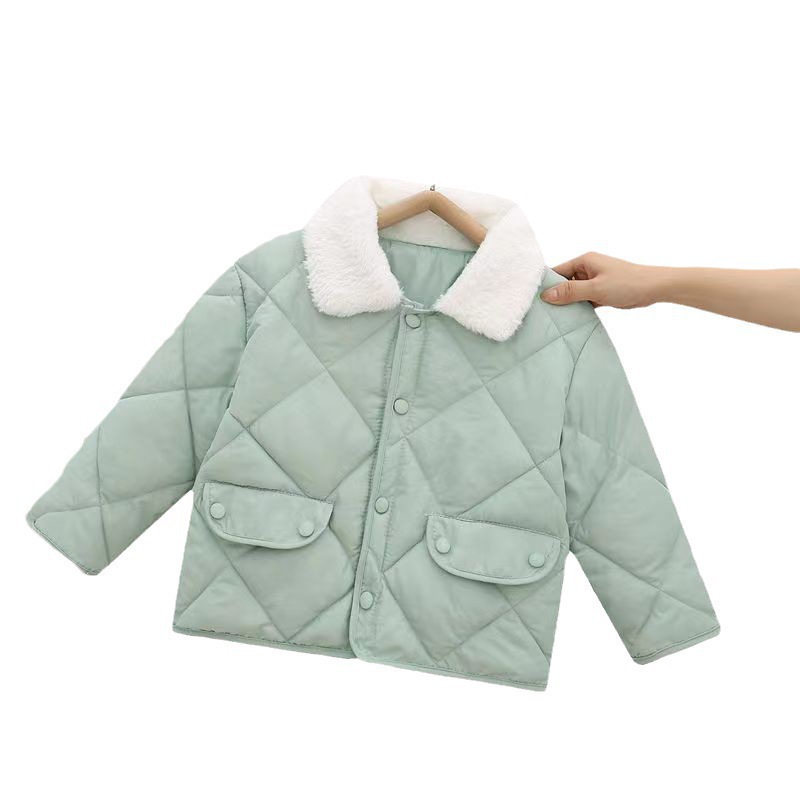 Amazon ropa infantil otoño y invierno para niños, ropa de algodón de pluma coreana para niños y niñas, ropa de invierno más gruesa y cálida para niños y niñas