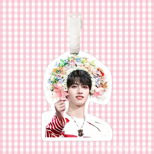 Zhu Zhixin Schoolbag Pendant Luggage Tag Travel Suitcase Accessory Cute Keychain Chain Accessories Same as TF Family Generation 3
