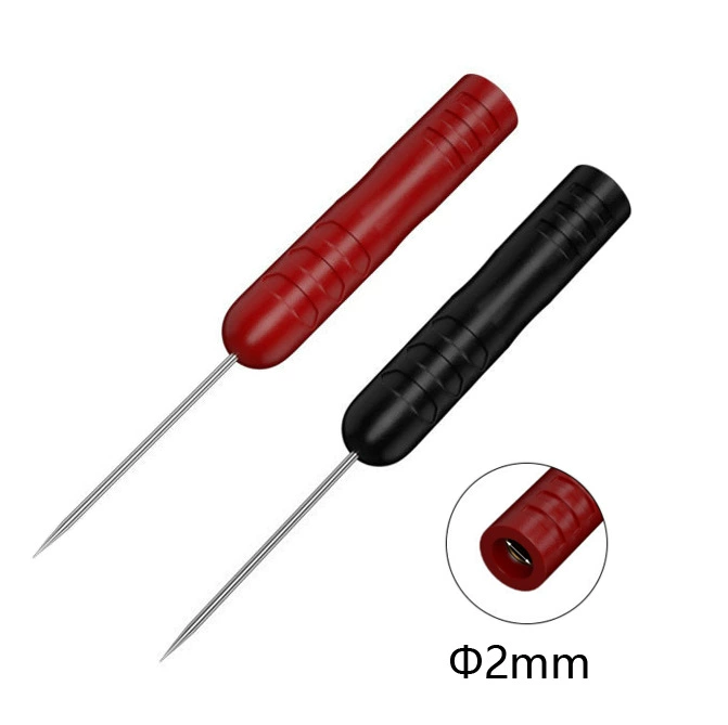 Автомобильный мультиметр зонд 0,7 мм сверхтонкая тестовая игла Мультиметр тестовый сигнал линии прокола стержень манометра иглы