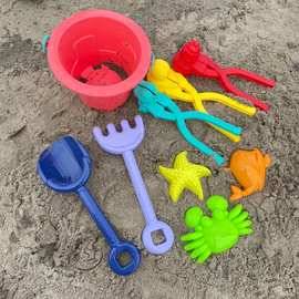 大号儿童沙滩玩具车套装宝宝戏水挖沙漏铲子沙池玩沙子挖雪工具