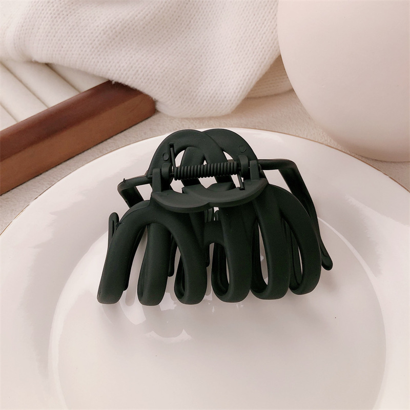 Nueva línea coreana de gran volumen de agarración de cabello retrógrado estilo tiburón clips exquisitos clips para el cabello universal accesorios para mujeres