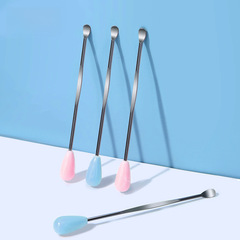 拉美拉廠家批發 不鏽鋼挖耳勺 單支掏耳挖潔耳器美妝工具 B0763