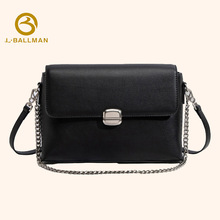 球匠真皮小众设计信封包女高级感女士单肩斜挎包百搭通勤链条包包