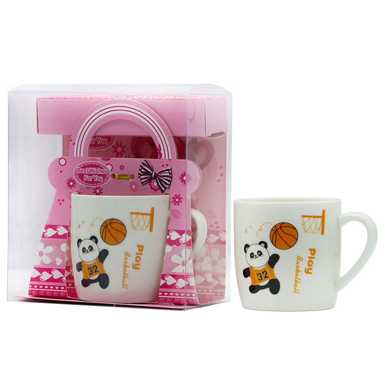 卡通小熊陶瓷咖啡杯