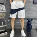 White (Spliced Shorts)