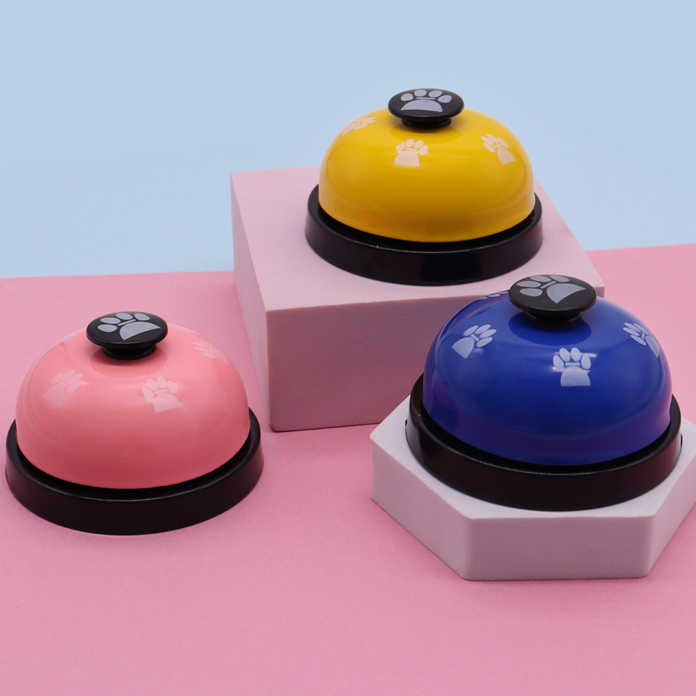 Pet Bell Dog Trainer Ring Bell For Meal Metal Bell Bell Dog Training Bell Cat Supplies Sound Toy