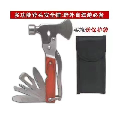 Car multi-functional metal car Qəza çəkici - axe-hammer