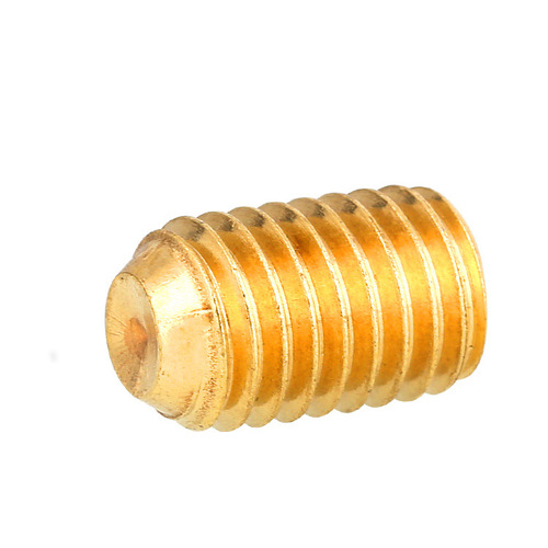 [m2m2.5m3m4m5m6m8m10] H62 copper concave end tightening headless screw positioning screw machine meter bolt