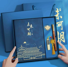笔记本记事本;活页本;商务礼品套装