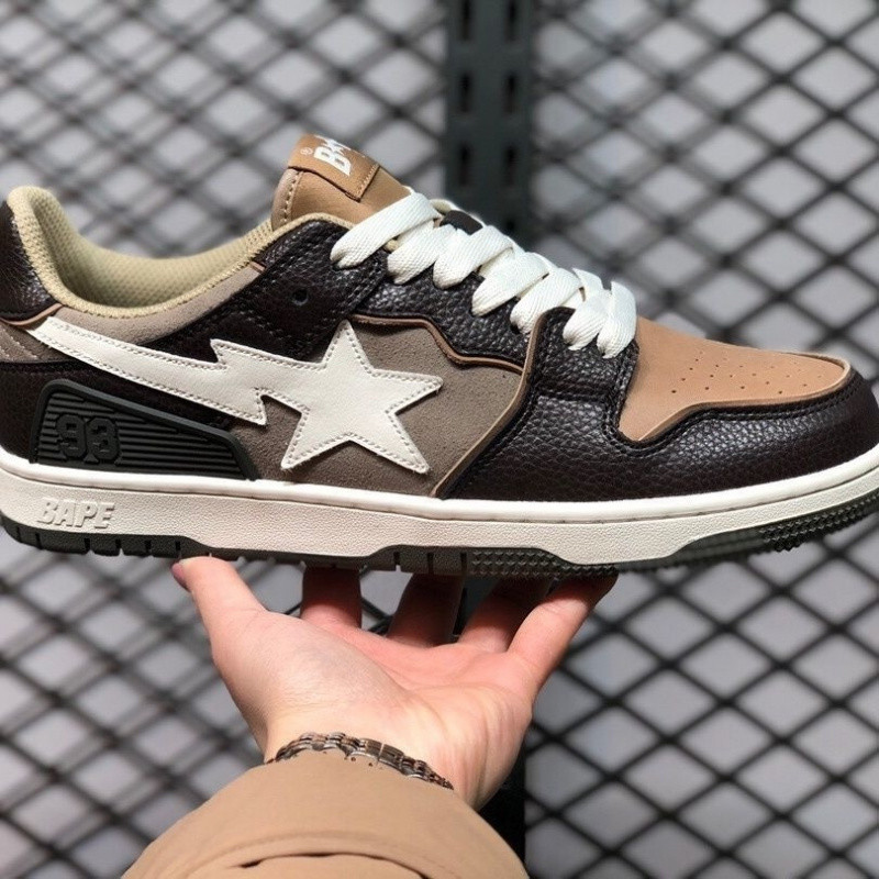 BAPESTA SK8 COURT DUNK zapatos vibe meteorito negro verde zapatos casuales de skate baja zapatos de hombre
