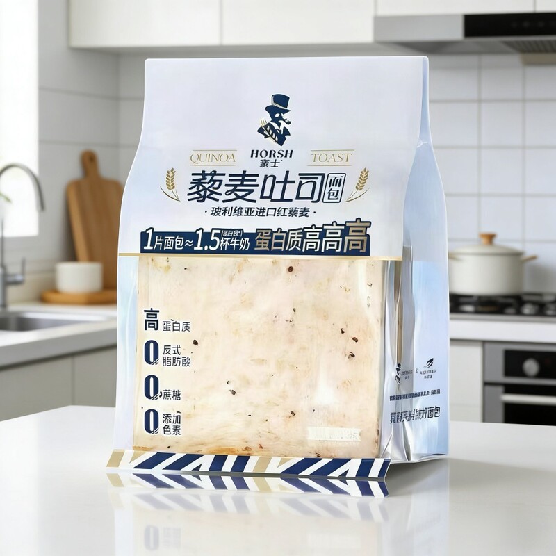 Haoshi Quinoa Toast 103g Sliced Shredded Bread Cake Snack Breakfast Substitute Casual Snack Afternoon Tea Treat