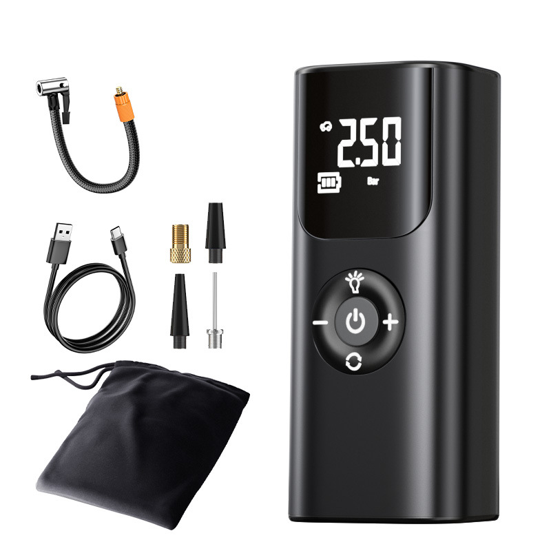 Air Pump Smart: Buwei Hava nasosu - neutral-qs002-air-pump-black-wireless-english-version